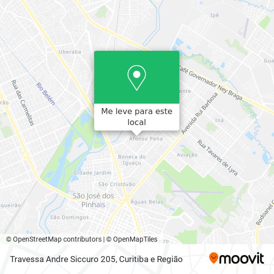 Travessa Andre Siccuro 205 mapa