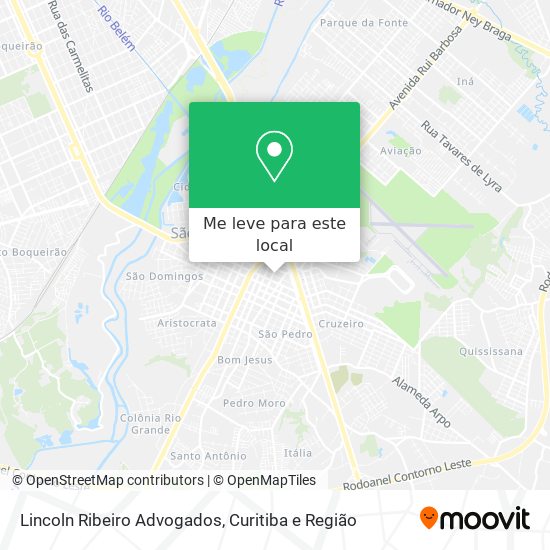 Lincoln Ribeiro Advogados mapa