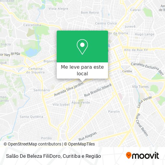 Salão De Beleza FiliDoro mapa