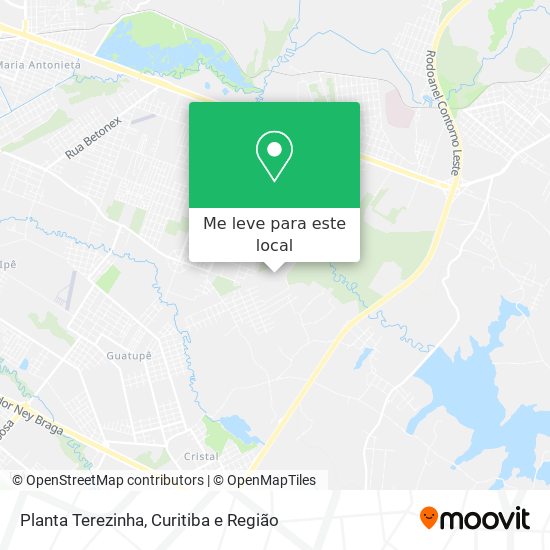 Planta Terezinha mapa