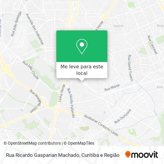 Rua Ricardo Gasparian Machado mapa