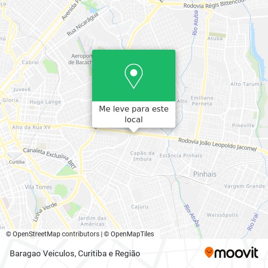 Baragao Veiculos mapa