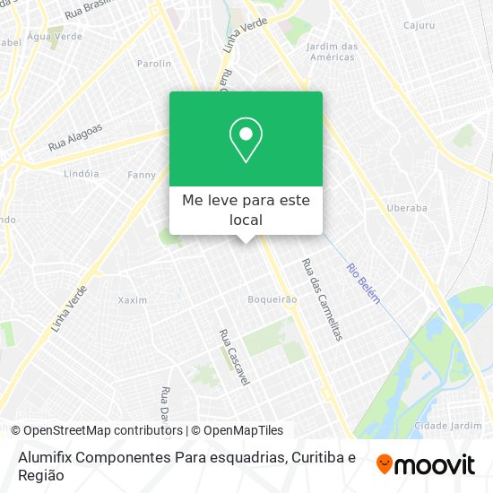 Alumifix Componentes Para esquadrias mapa
