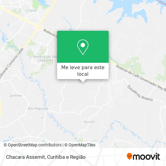 Chacara Assemit mapa