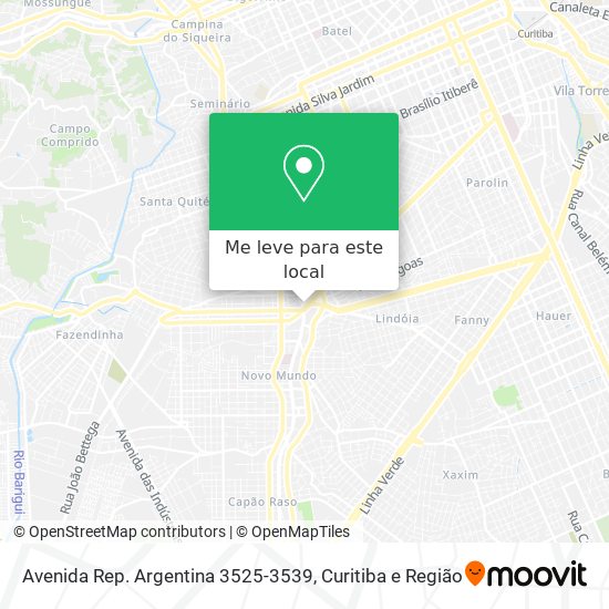 Avenida Rep. Argentina 3525-3539 mapa