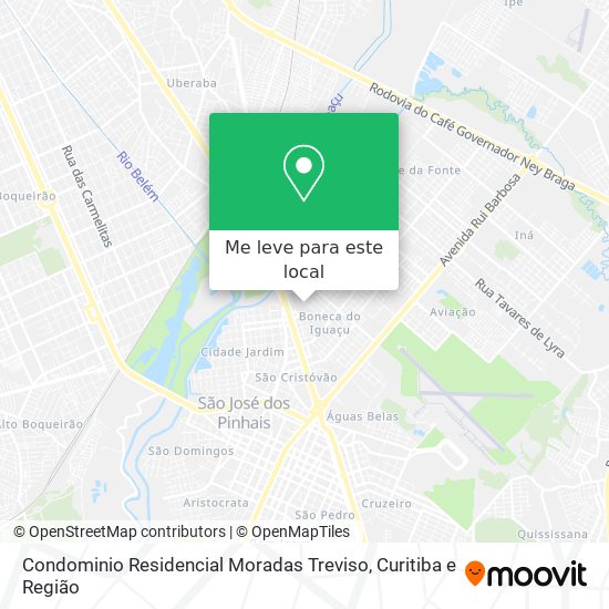 Condominio Residencial Moradas Treviso mapa