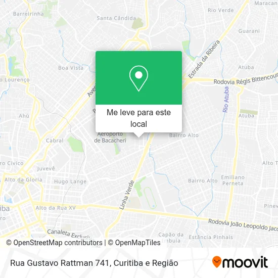 Rua Gustavo Rattman 741 mapa