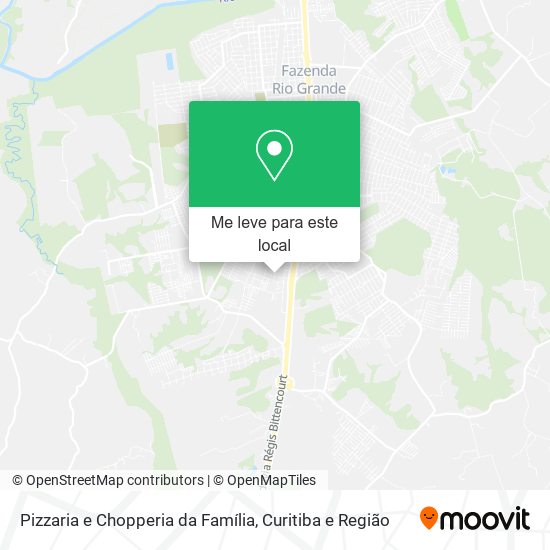 Pizzaria e Chopperia da Família mapa
