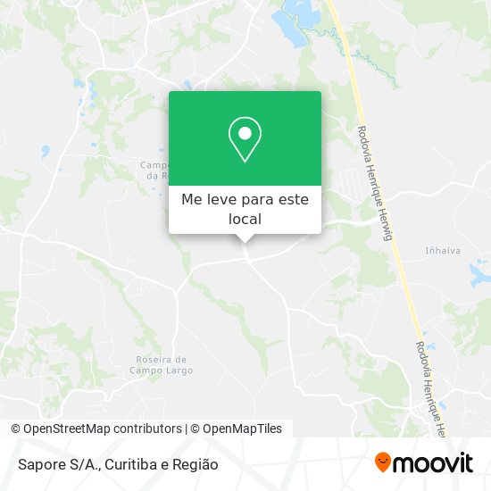 Sapore S/A. mapa