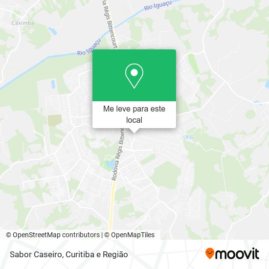 Sabor Caseiro mapa