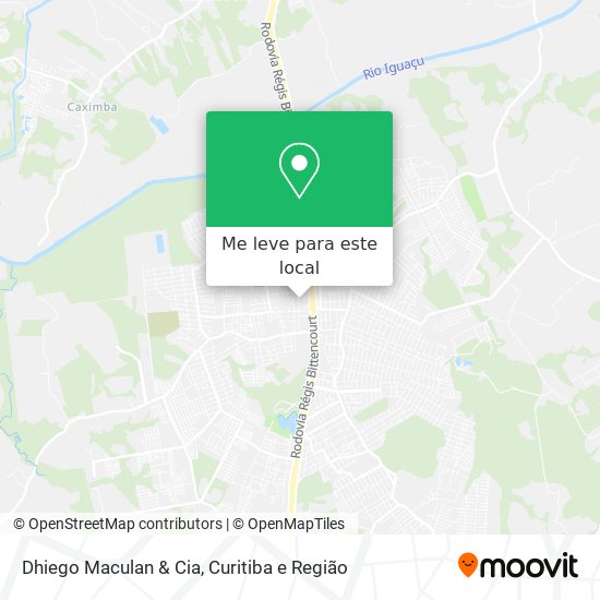 Dhiego Maculan & Cia mapa