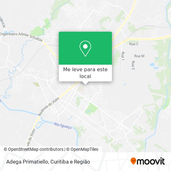 Adega Primatiello mapa