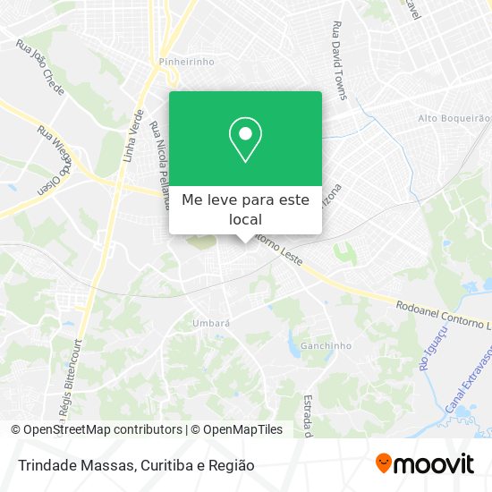 Trindade Massas mapa