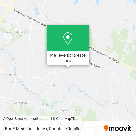 Bar E Mercearia do Ivo mapa