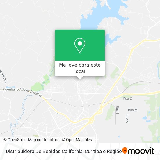 Distribuidora De Bebidas California mapa