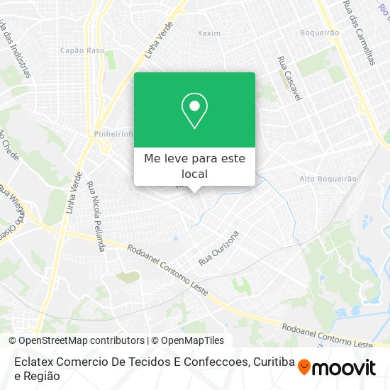 Eclatex Comercio De Tecidos E Confeccoes mapa