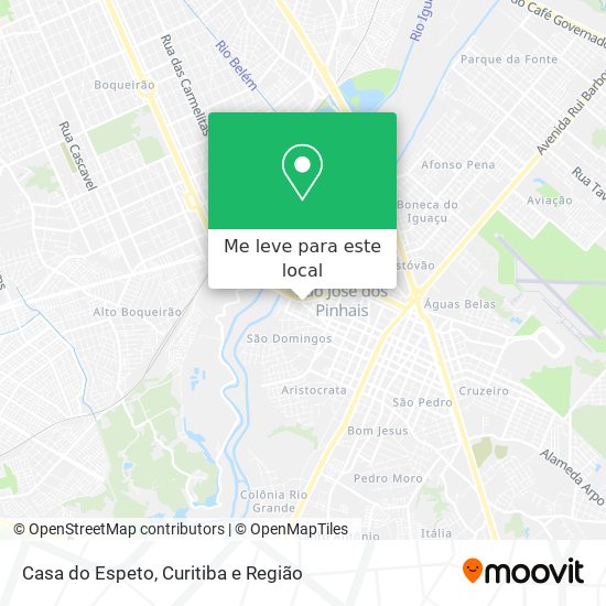 Casa do Espeto mapa