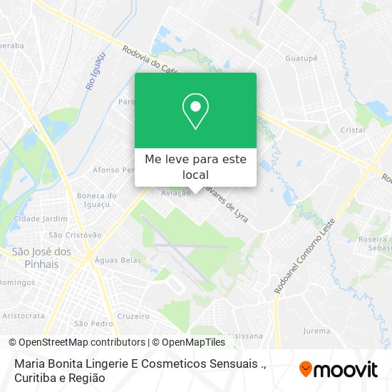 Maria Bonita Lingerie E Cosmeticos Sensuais . mapa