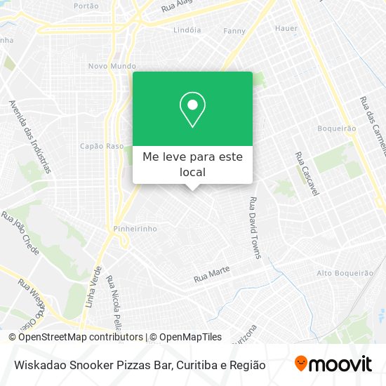 Wiskadao Snooker Pizzas Bar mapa
