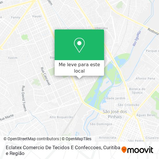 Eclatex Comercio De Tecidos E Confeccoes mapa