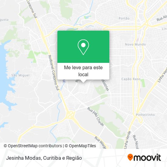 Jesinha Modas mapa