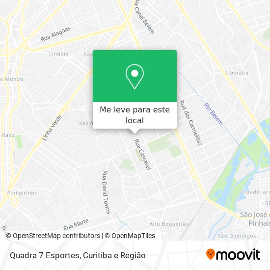 Quadra 7 Esportes mapa