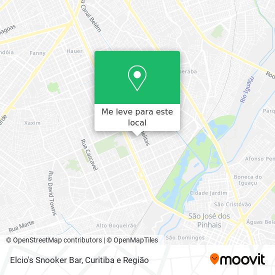 Elcio's Snooker Bar mapa