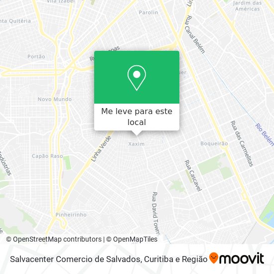 Salvacenter Comercio de Salvados mapa