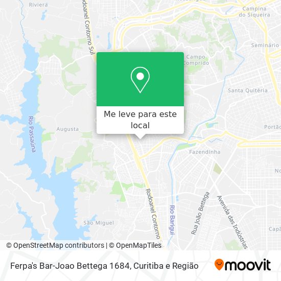 Ferpa's Bar-Joao Bettega 1684 mapa