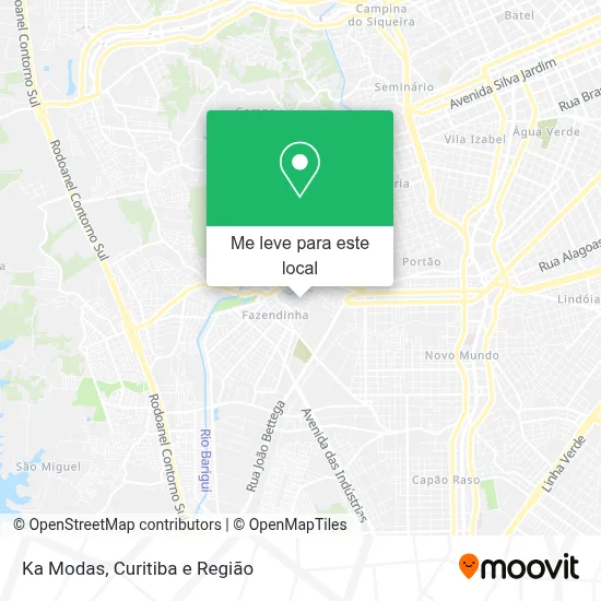 Ka Modas mapa