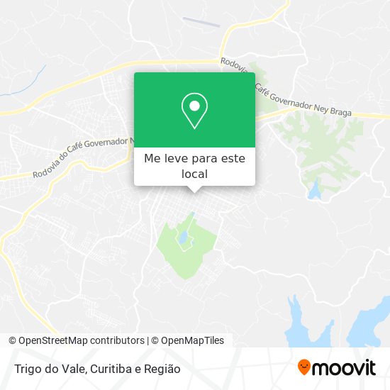 Trigo do Vale mapa