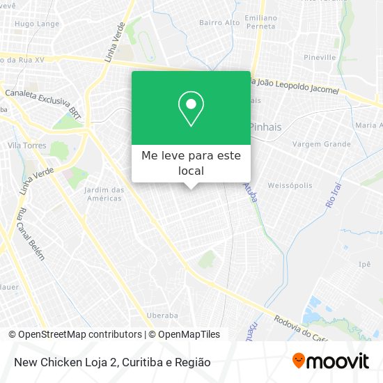 New Chicken Loja 2 mapa