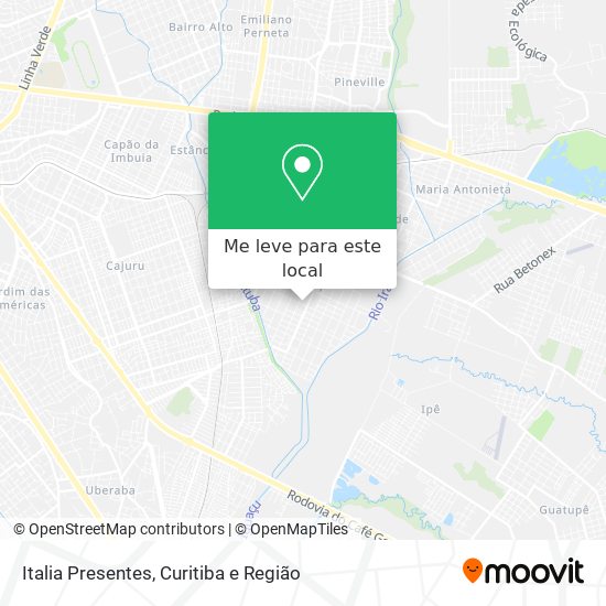 Italia Presentes mapa