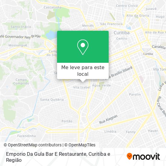 Emporio Da Gula Bar E Restaurante mapa