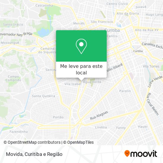 Movida mapa