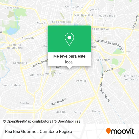 Risi Bisi Gourmet mapa