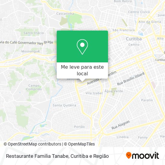 Restaurante Familia Tanabe mapa