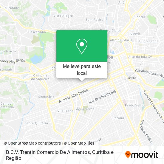 B.C.V. Trentin Comercio De Alimentos mapa
