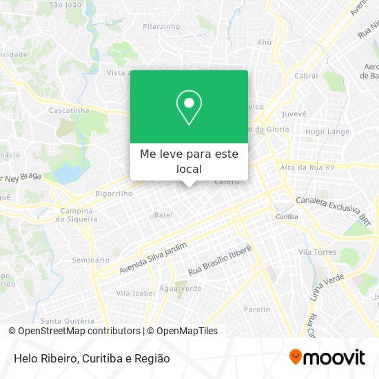 Helo Ribeiro mapa