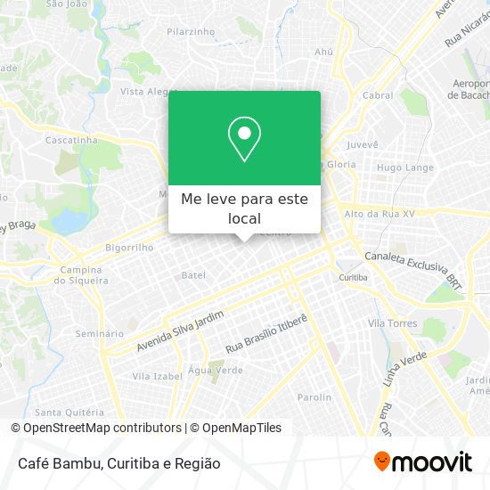 Café Bambu mapa