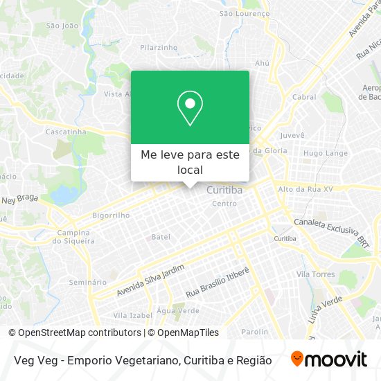 Veg Veg - Emporio Vegetariano mapa