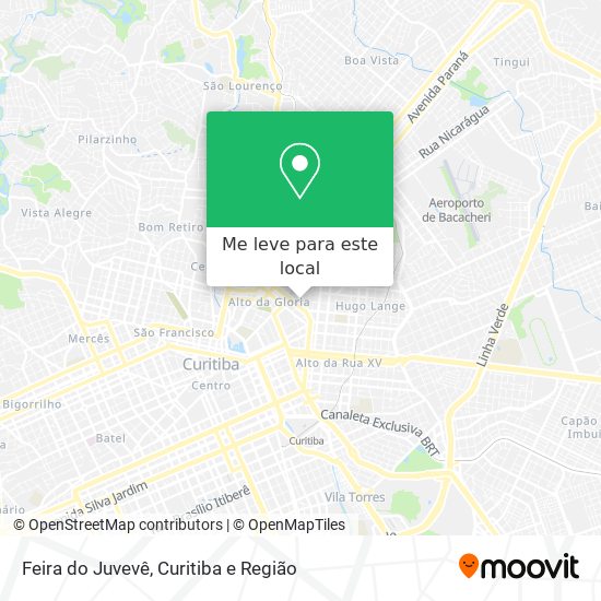 Feira do Juvevê mapa