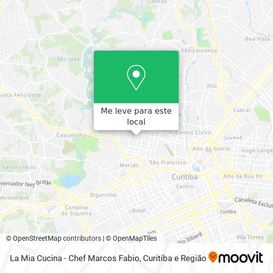 La Mia Cucina - Chef Marcos Fabio mapa