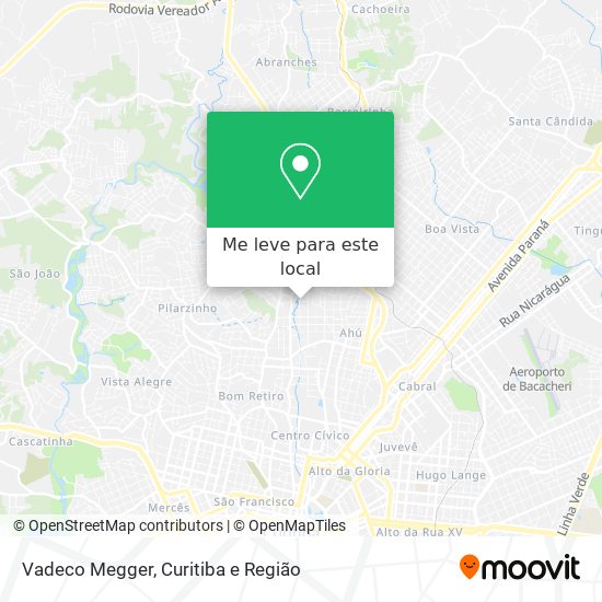 Vadeco Megger mapa