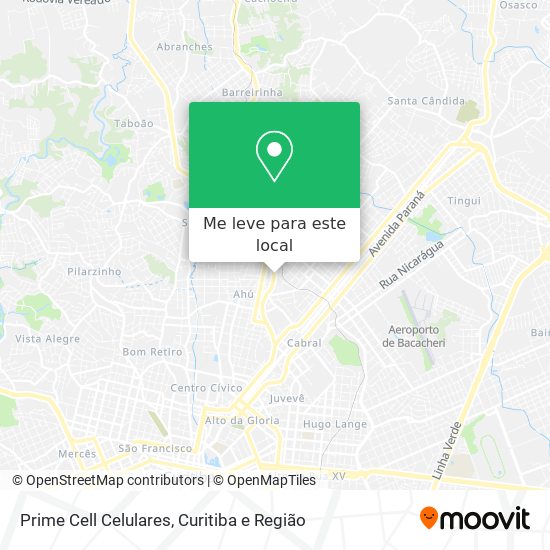Prime Cell Celulares mapa