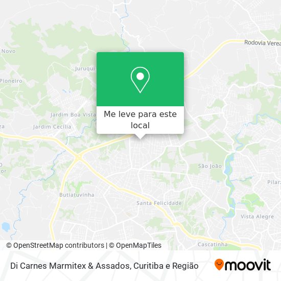 Di Carnes Marmitex & Assados mapa