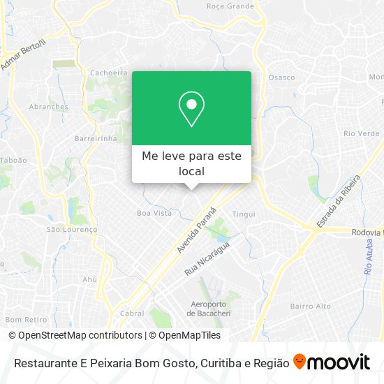 Restaurante E Peixaria Bom Gosto mapa