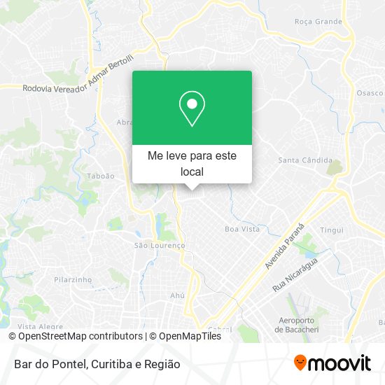 Bar do Pontel mapa