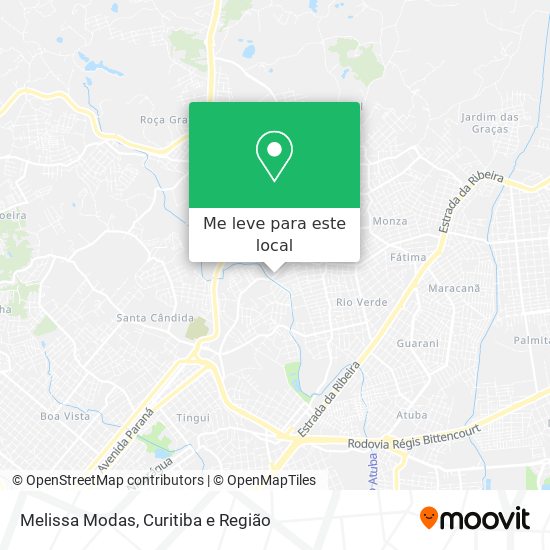 Melissa Modas mapa