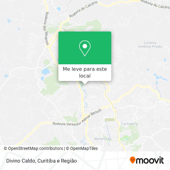 Divino Caldo mapa